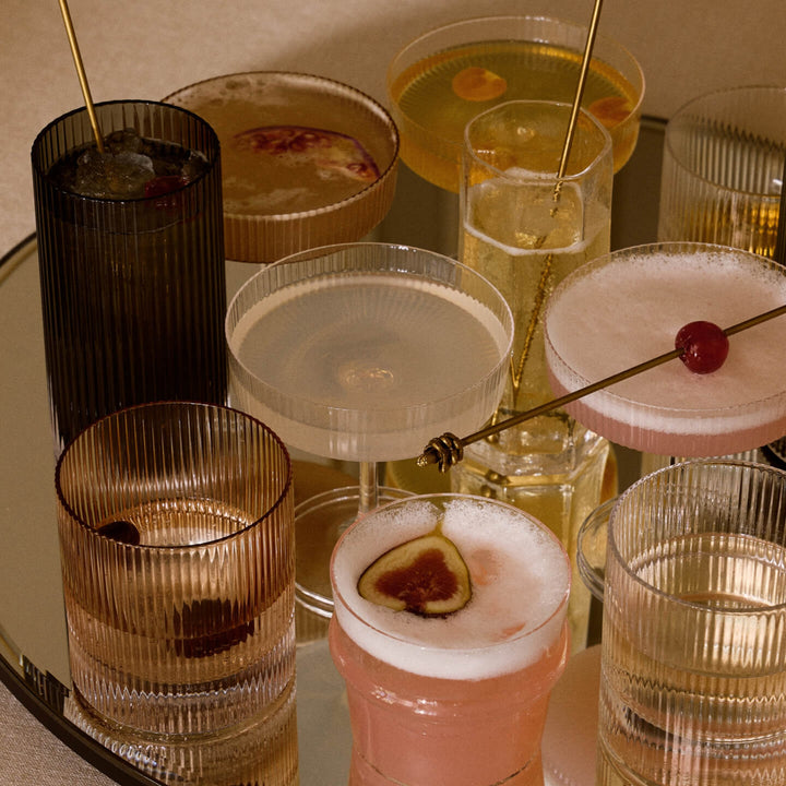 Ripple Tumbler Glasses - Set of 2