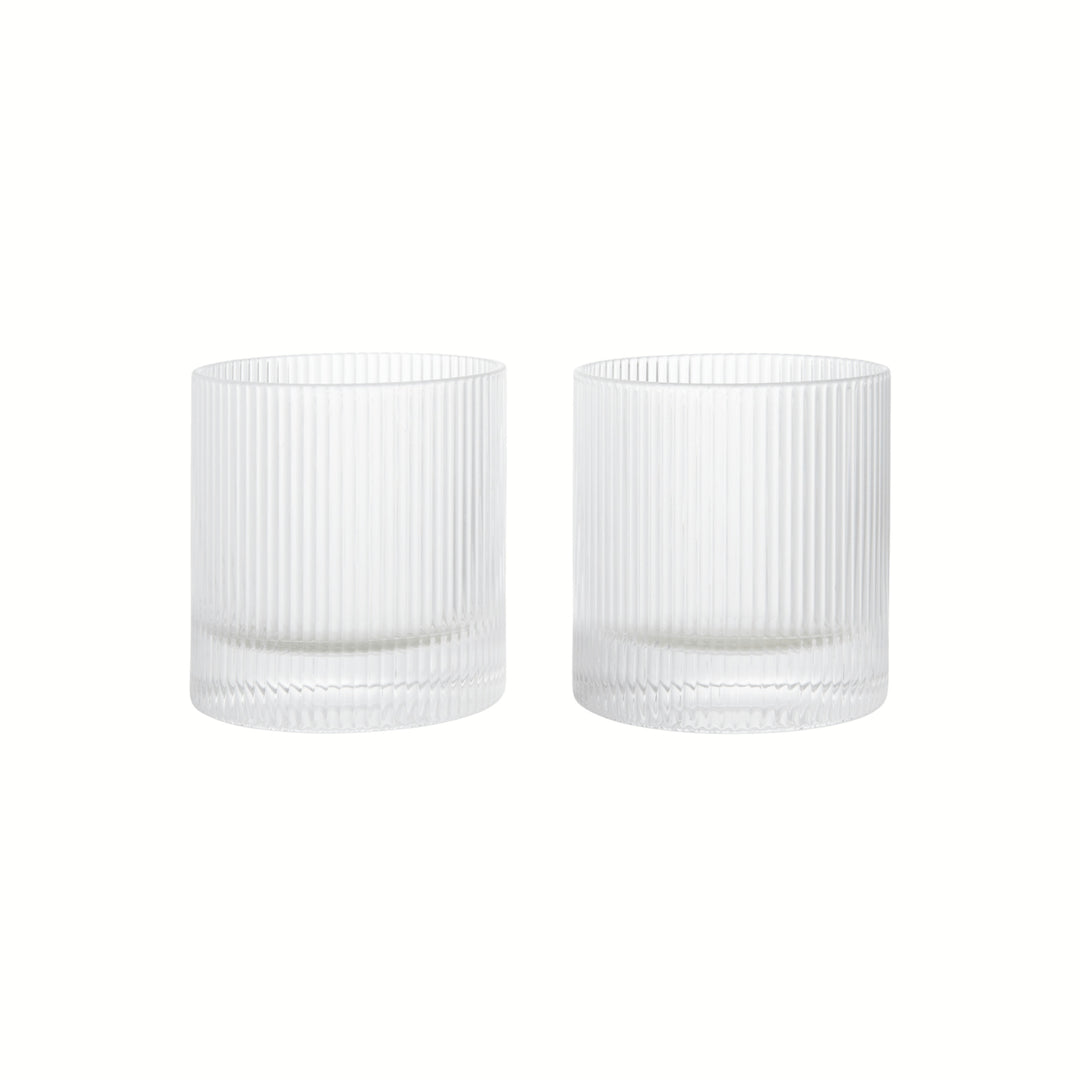 Ripple Tumbler Glasses - Set of 2