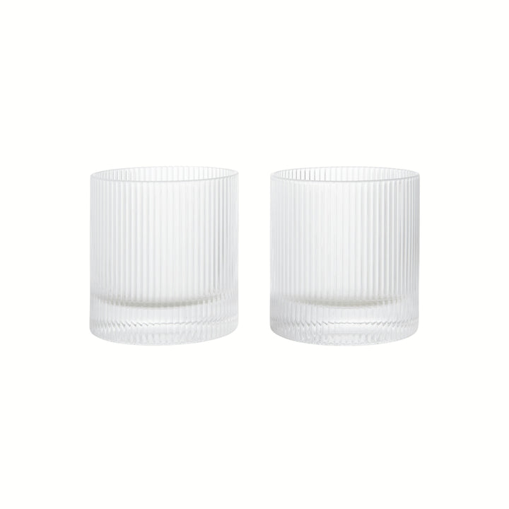 Ripple Tumbler Glasses - Set of 2