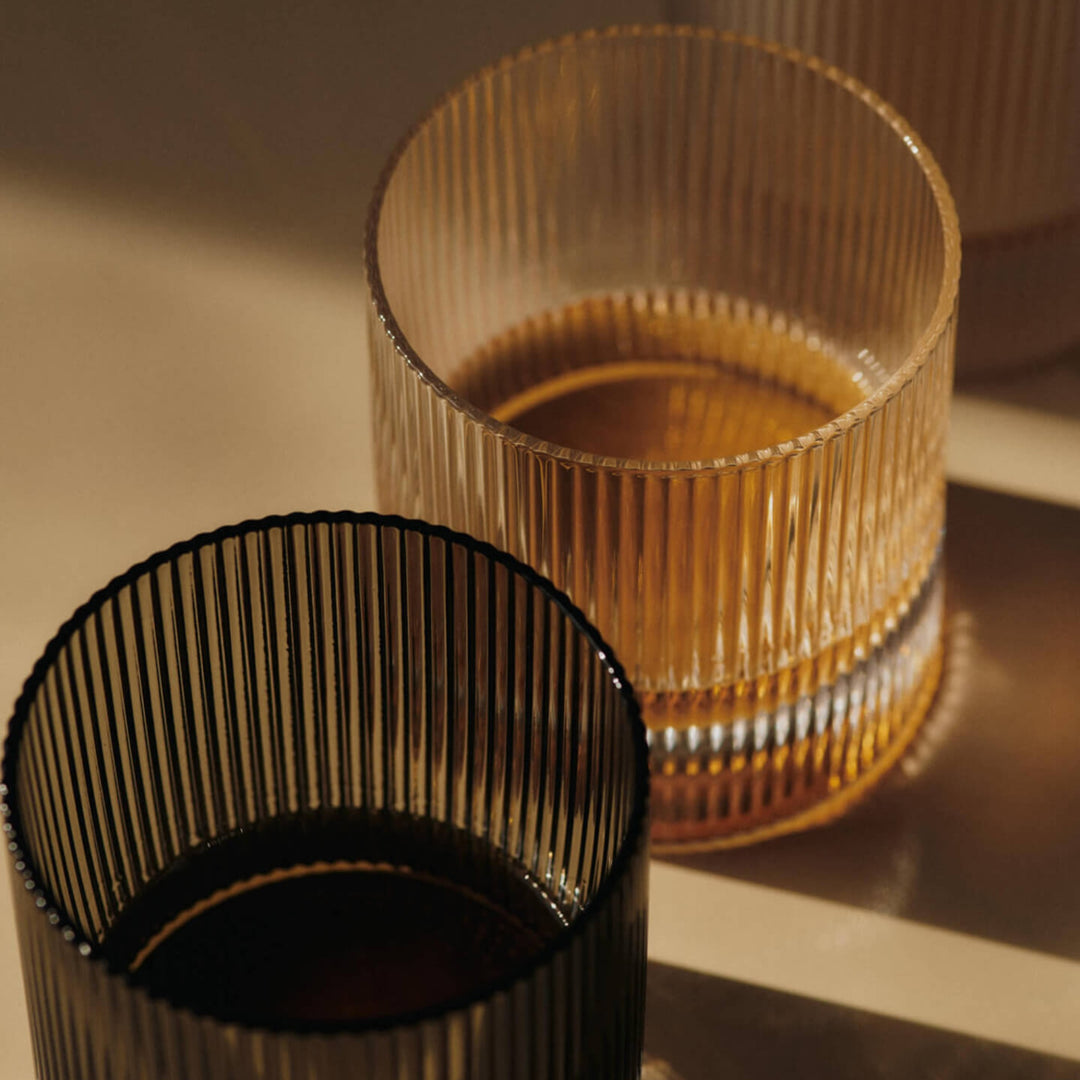 Ripple Tumbler Glasses - Set of 2