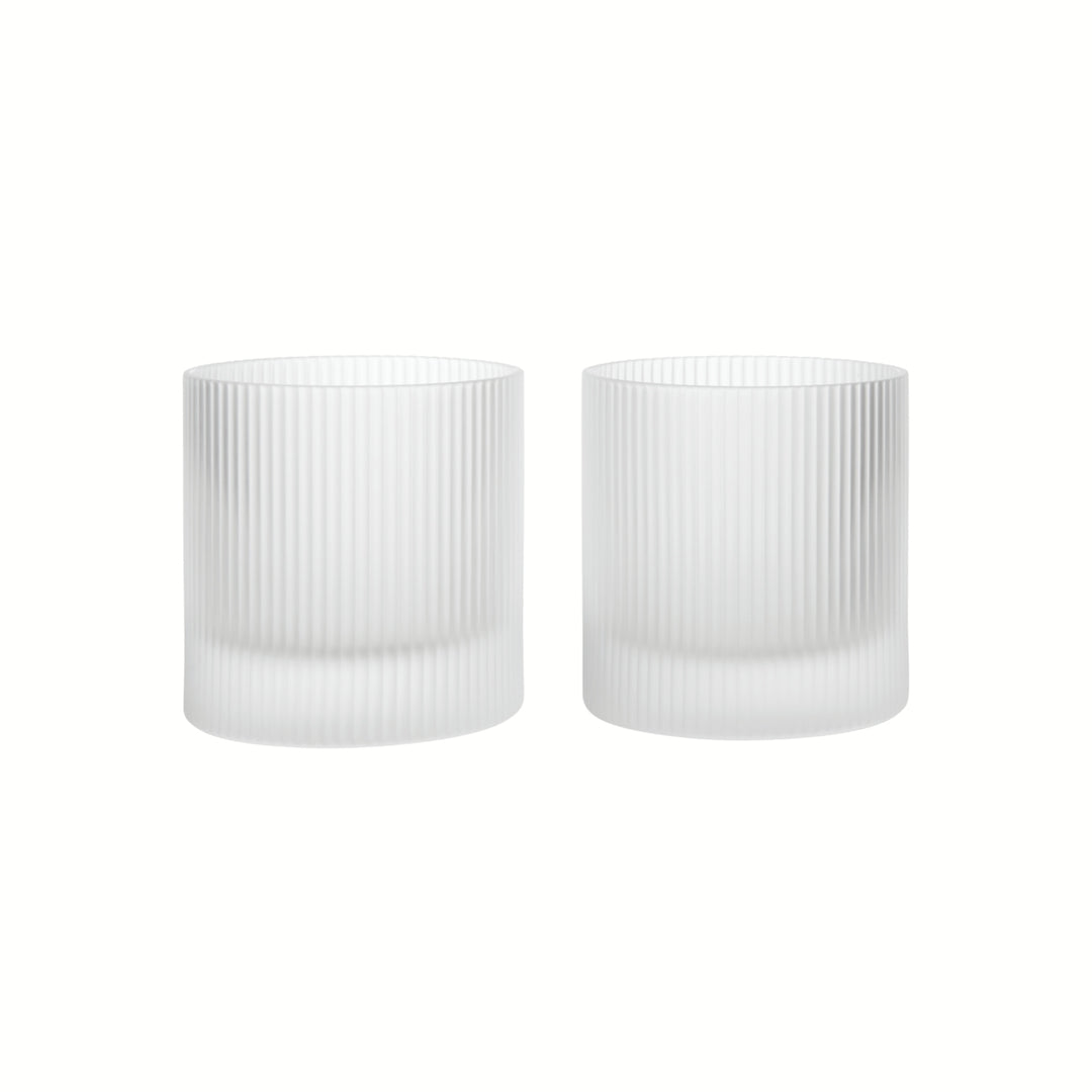 Ripple Tumbler Glasses - Set of 2