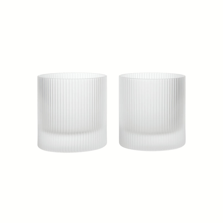 Ripple Tumbler Glasses - Set of 2