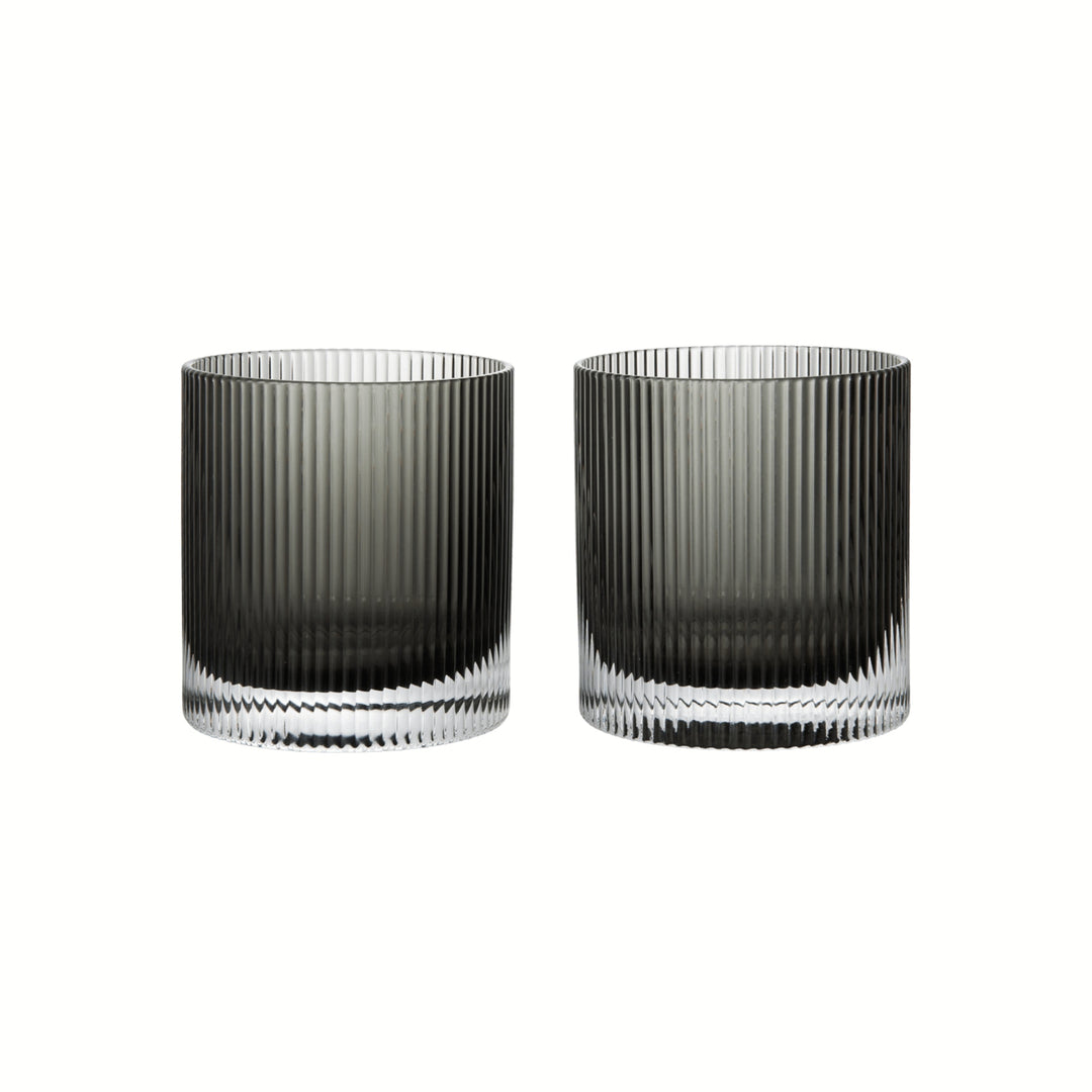 Ripple Tumbler Glasses - Set of 2