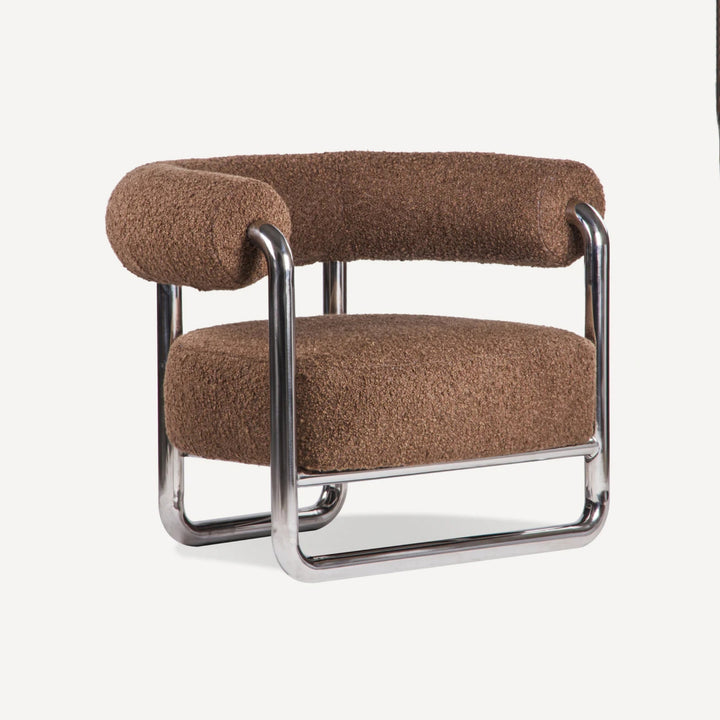 Romy Metallic Accent Chair