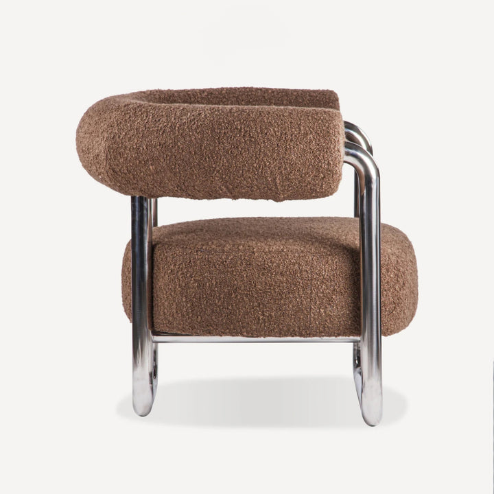 Romy Metallic Accent Chair