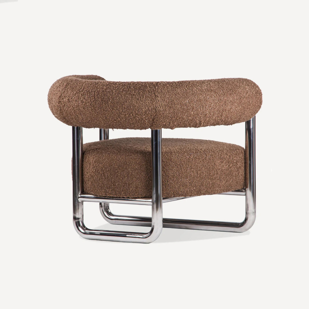 Romy Metallic Accent Chair