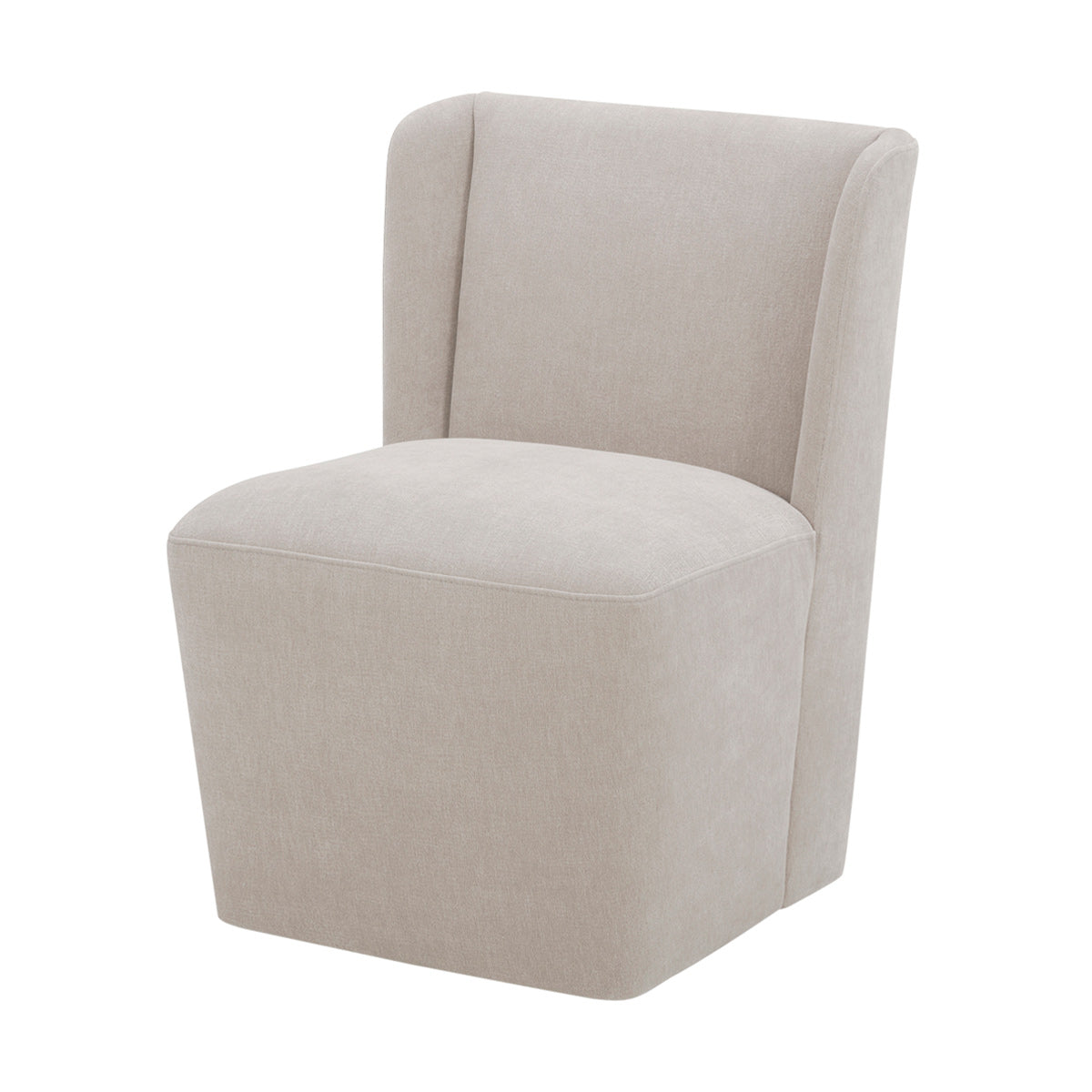 Rosalie Rolling Dining Chair - Performance Fabric