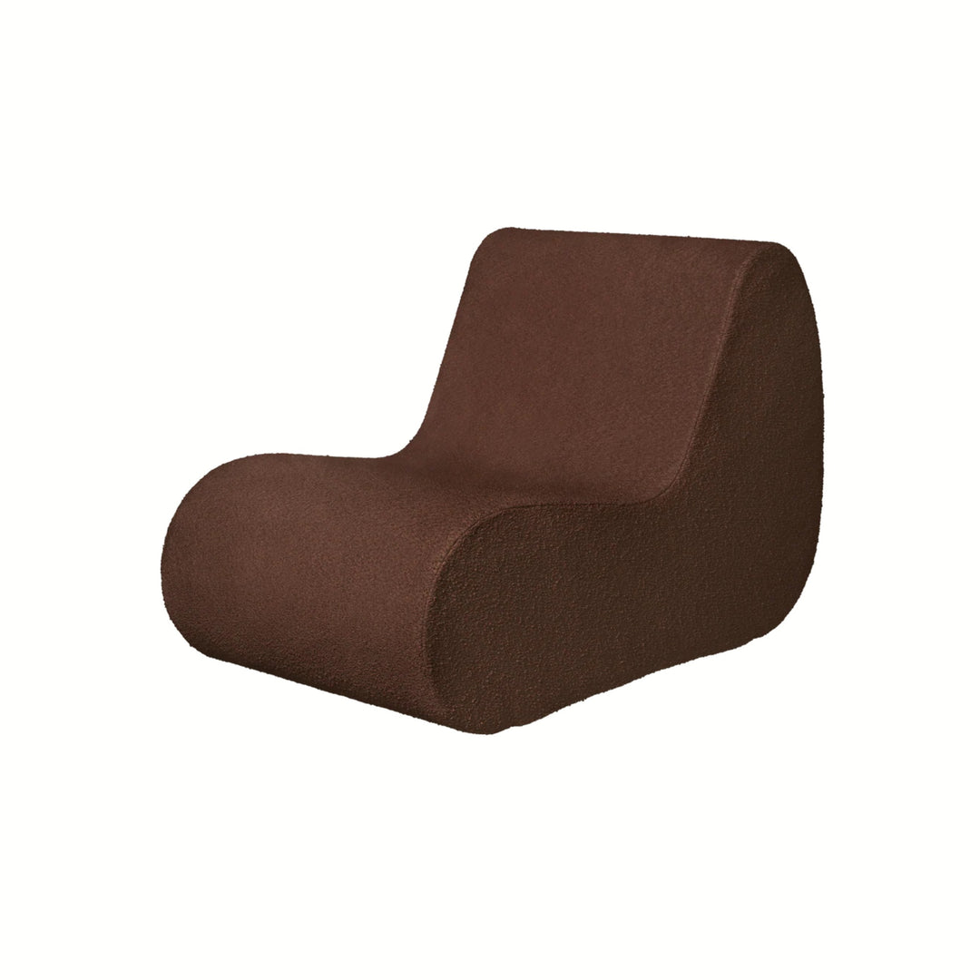 Rouli Center Module Pure Bouclé - Off-white
