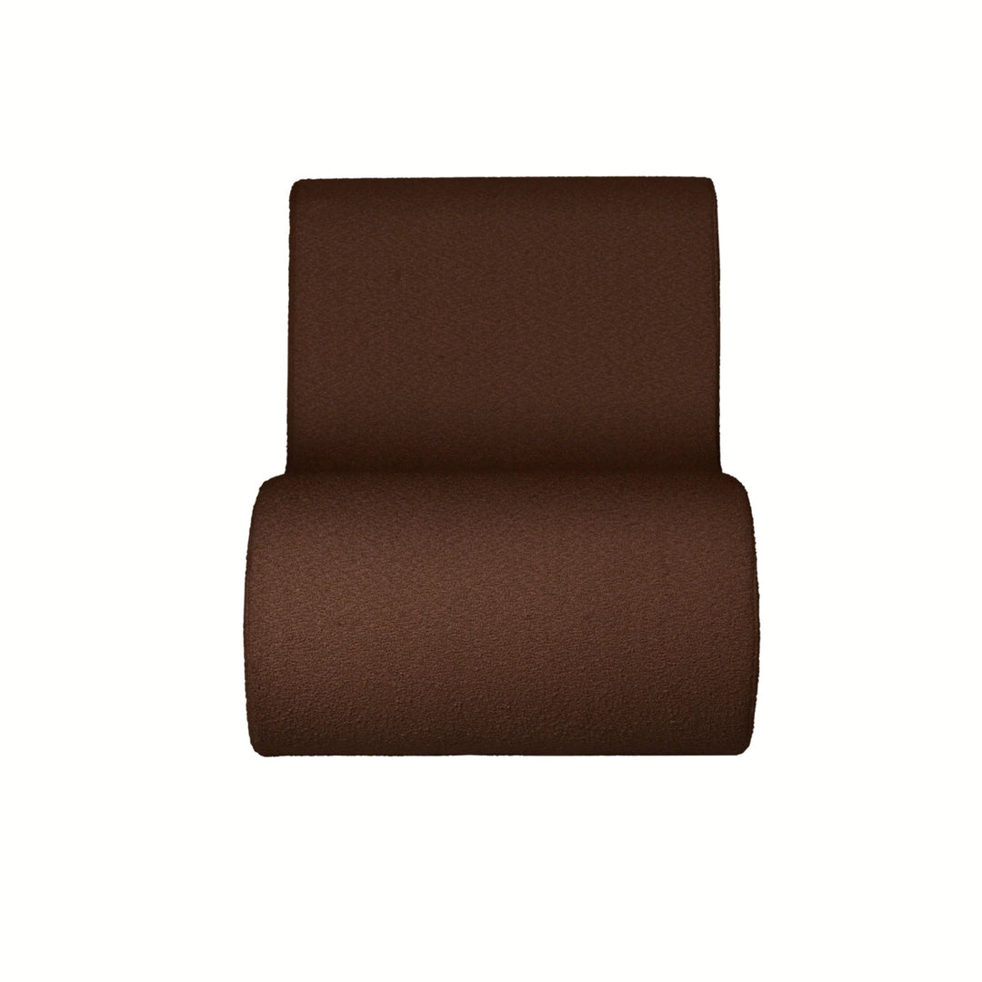 Rouli Center Module Pure Bouclé - Off-white