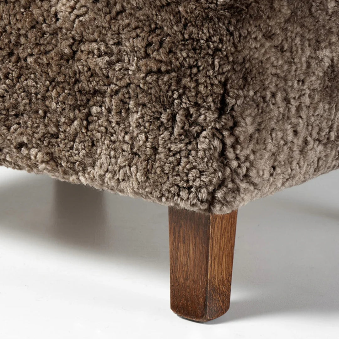 Sampo Ottoman - Sheepskin
