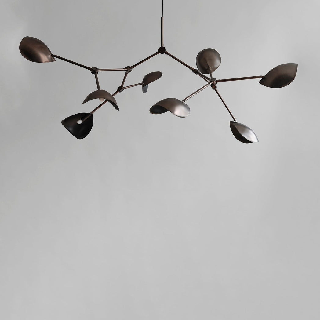 Stingray Chandelier, Grande - Bronze (UL)