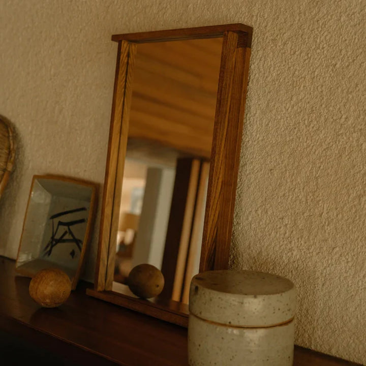 Symmetry Mirror - Honey Ashwood