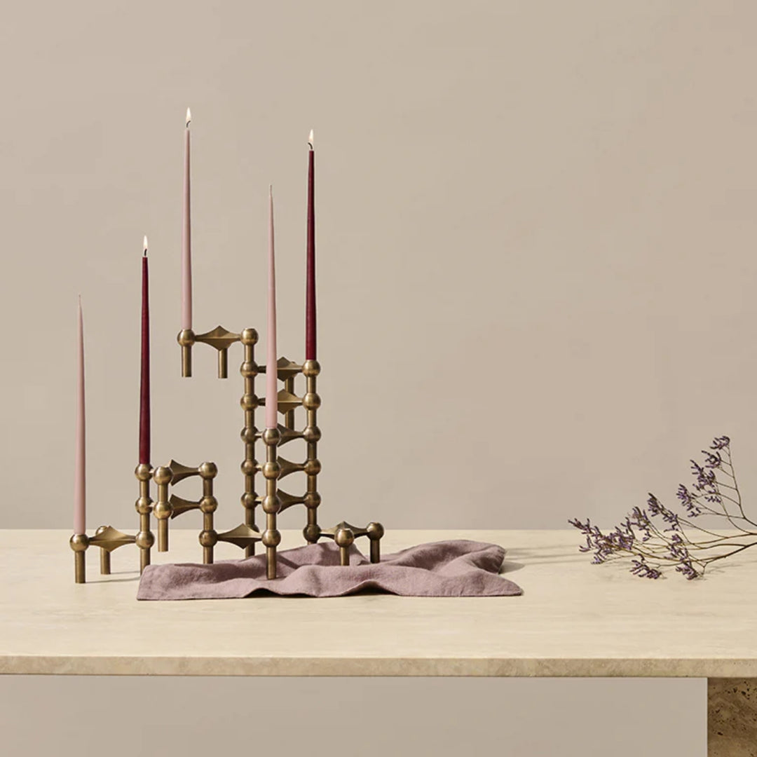 STOFF Nagel Taper Candle by Ester & Erik