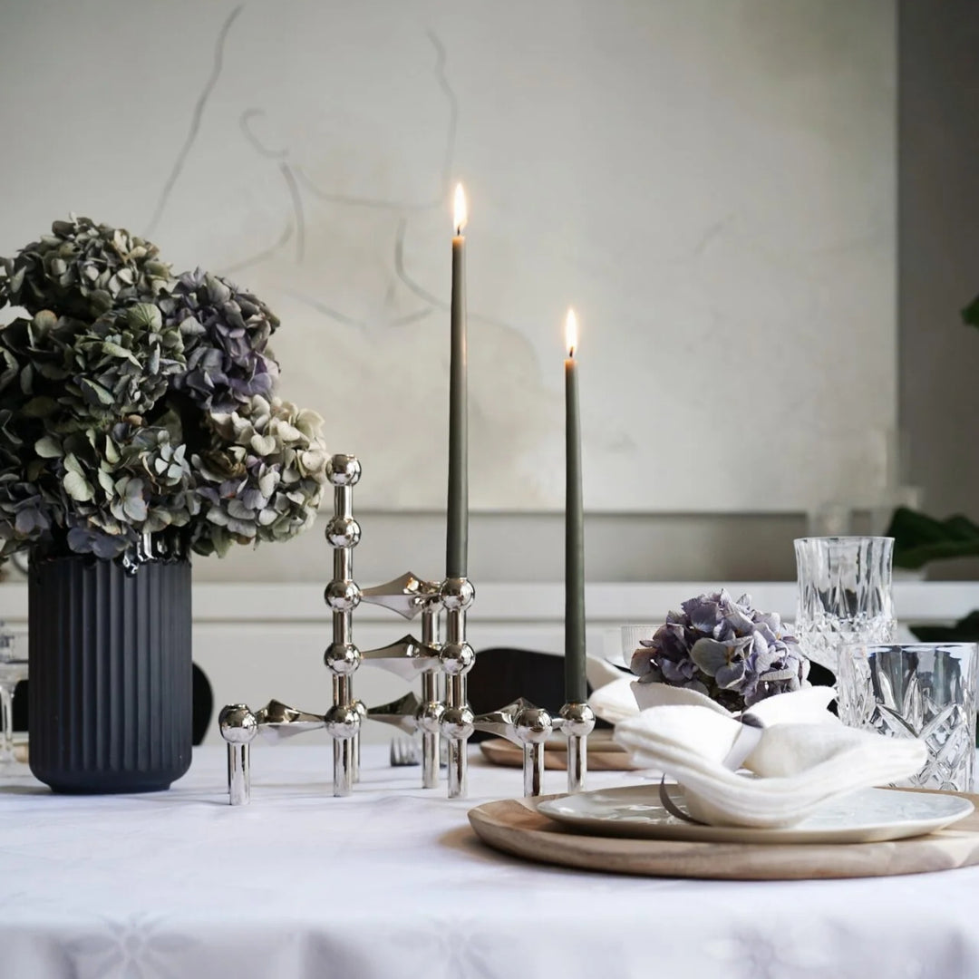 STOFF Nagel Taper Candle by Ester & Erik