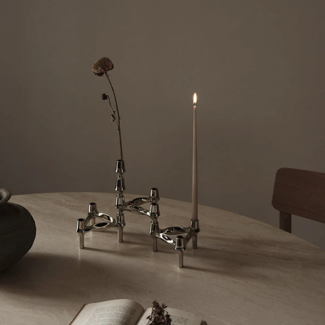 STOFF Nagel Taper Candle by Ester & Erik