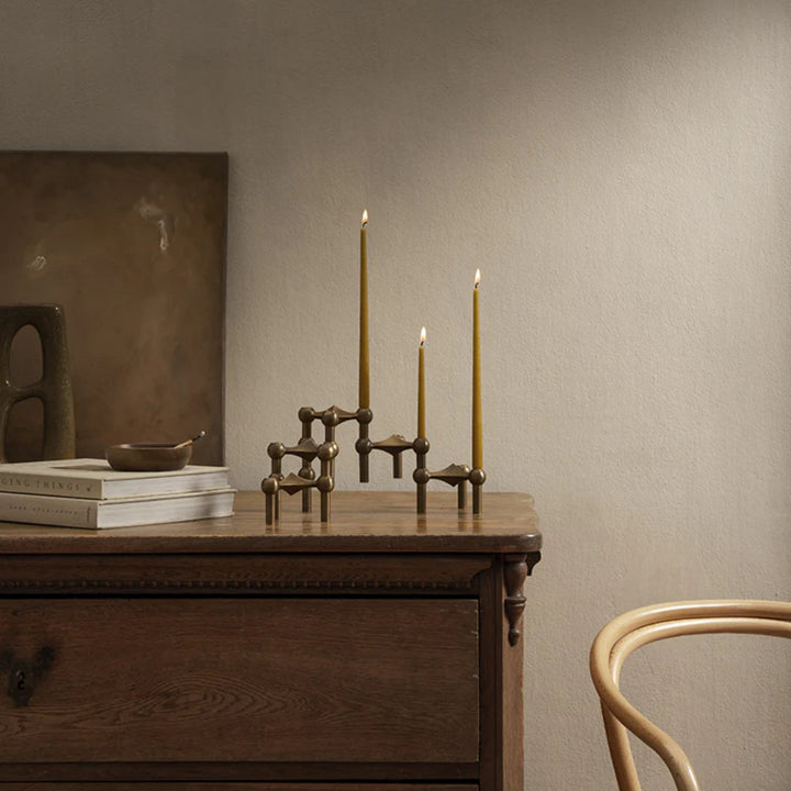 STOFF Nagel Taper Candle by Ester & Erik