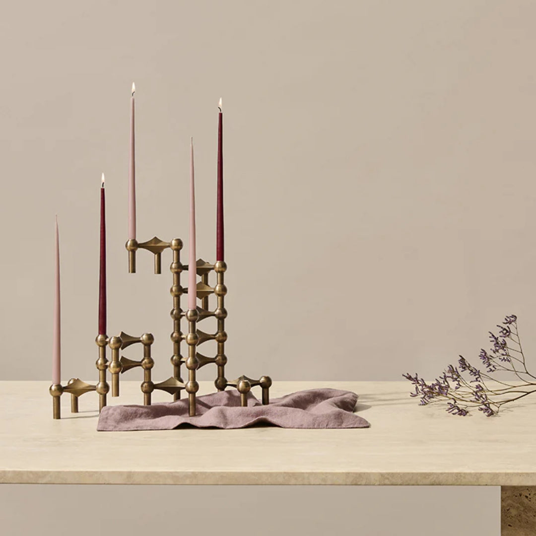 STOFF Nagel Taper Candle by Ester & Erik