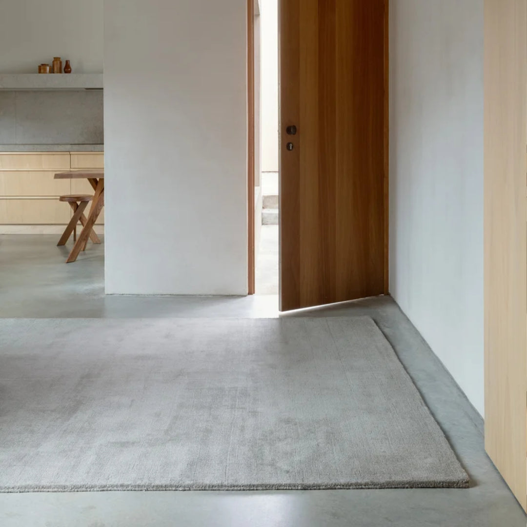 Taupe Karma Wool Rug