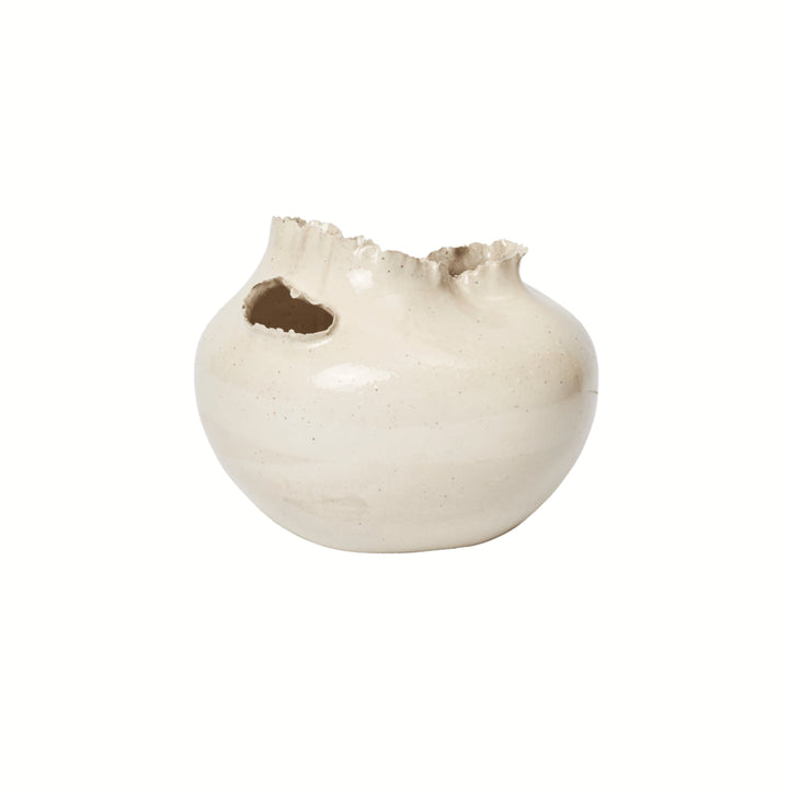 Tereo Vase - Off-White Speckle