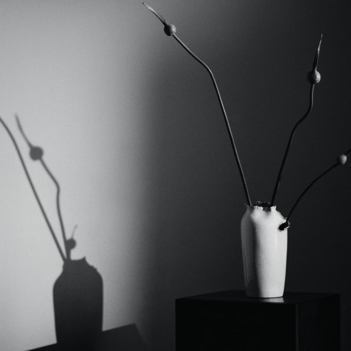 Tereo Vase - Off-White Speckle