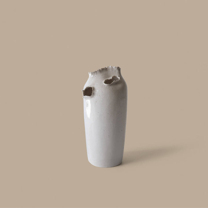 Tereo Vase - Off-White Speckle