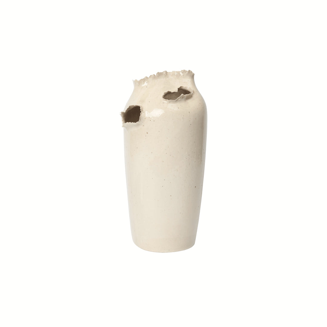 Tereo Vase - Off-White Speckle