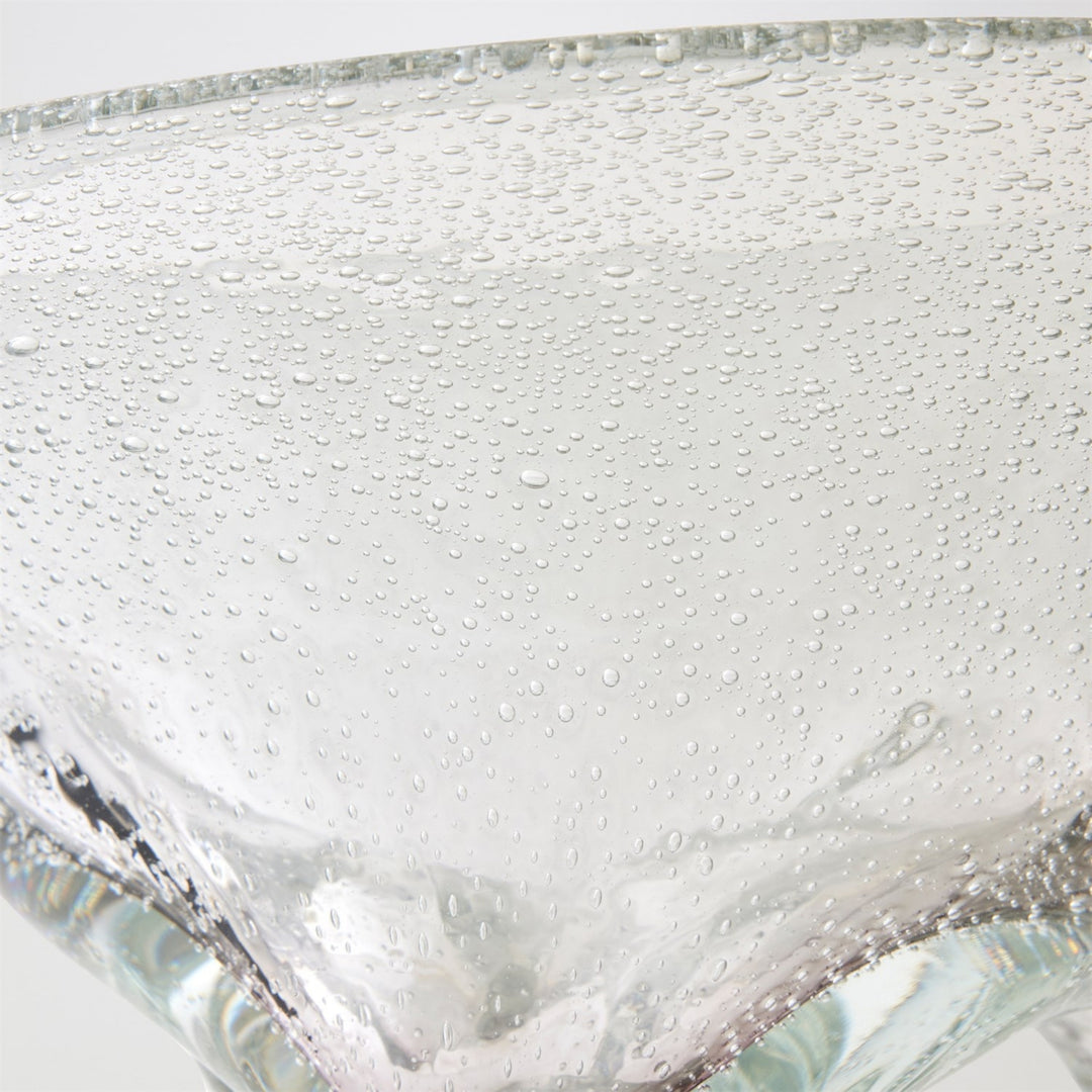 Triad Footed Bowl - Gray