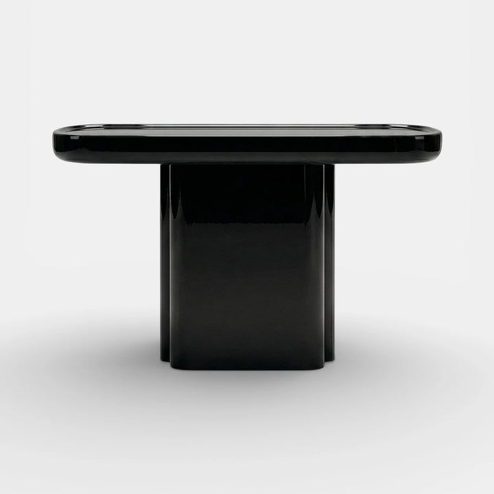 Ugo Black Lacquered Wood Console