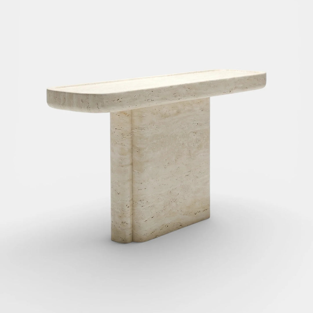 Ugo Travertine Console