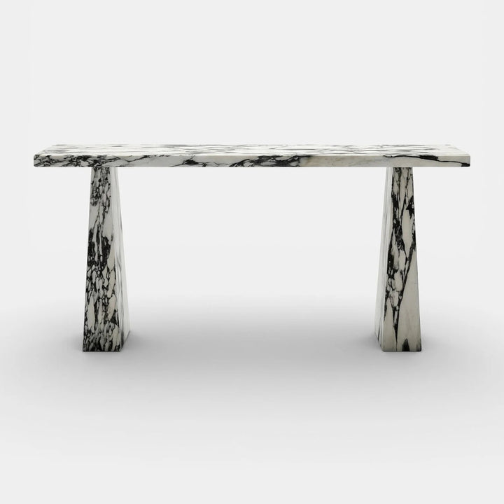 Uma Calacatta Viola Console Table