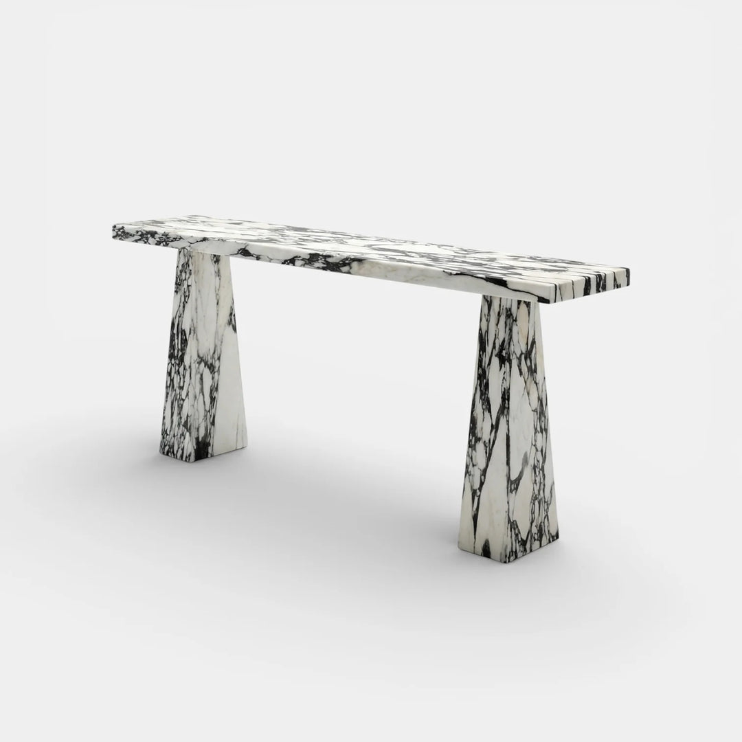 Uma Calacatta Viola Console Table
