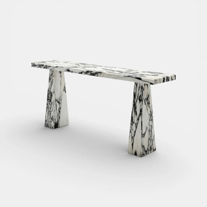 Uma Calacatta Viola Console Table