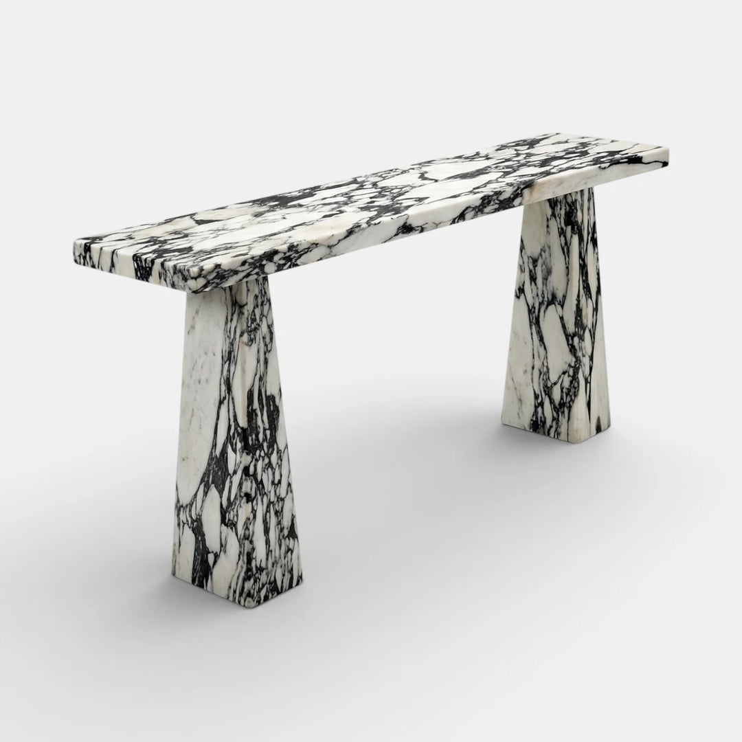 Uma Calacatta Viola Console Table