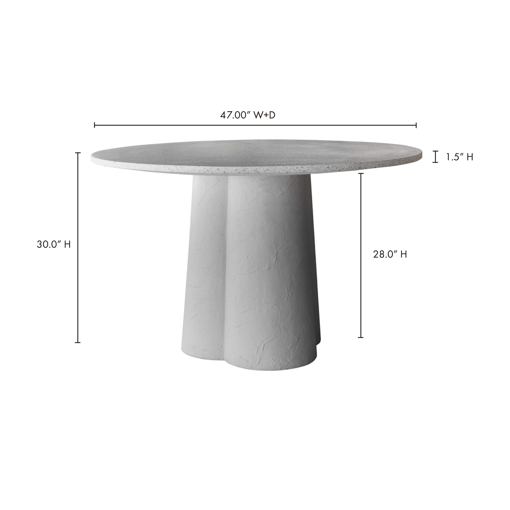 Forom Louise Dining Table - Thumbnail 4