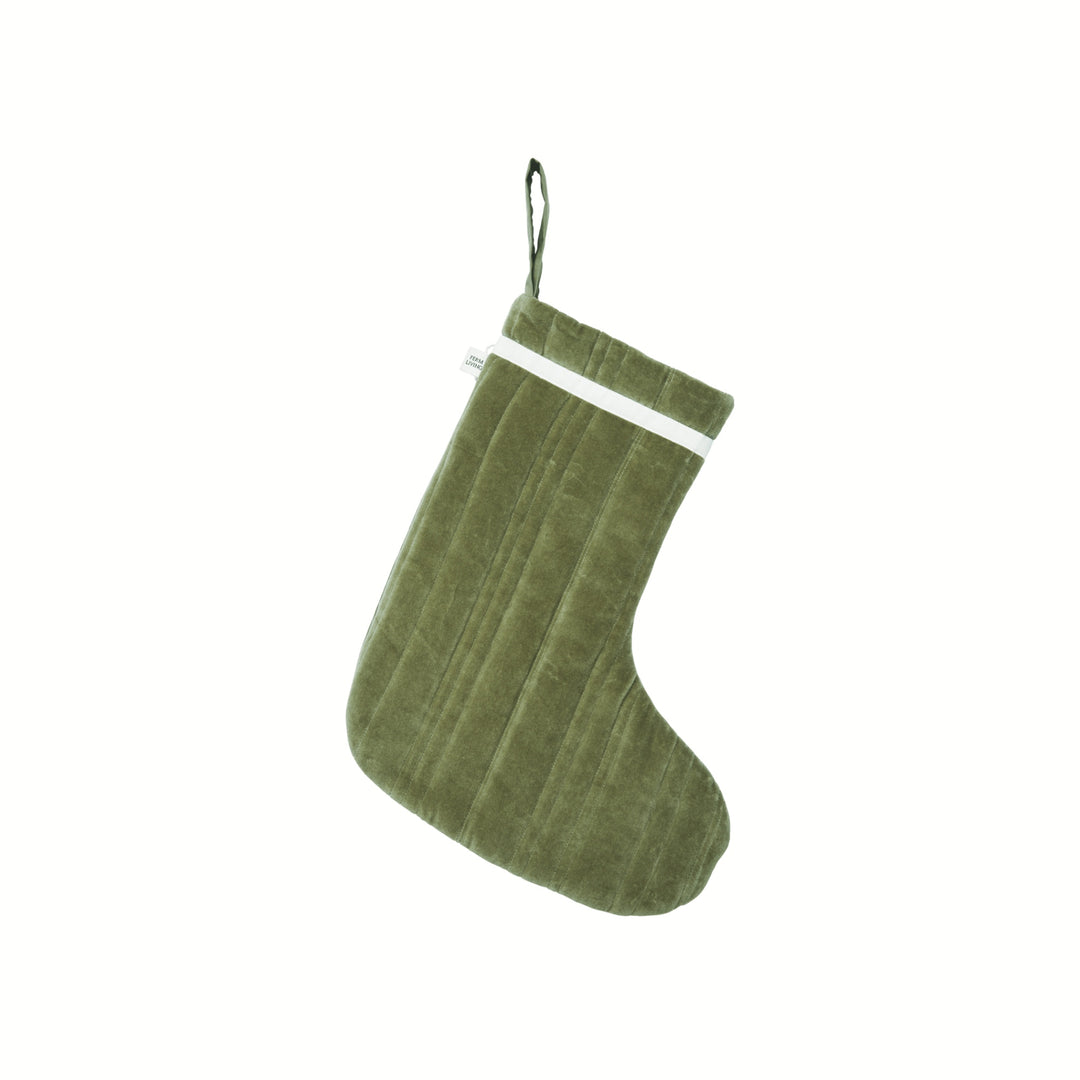 Vari Quilted Christmas Stocking