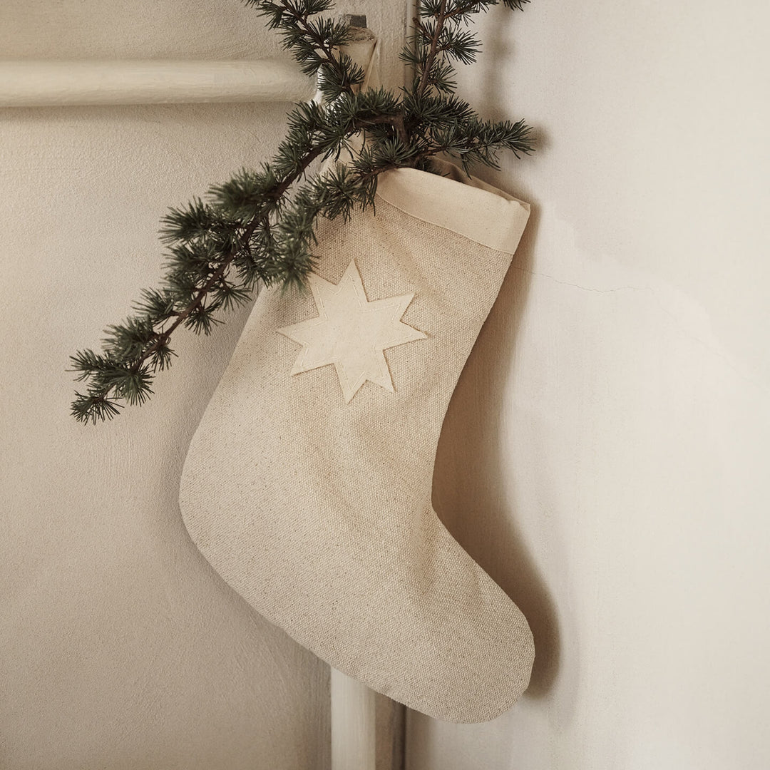 Vela Christmas Stocking - Natural
