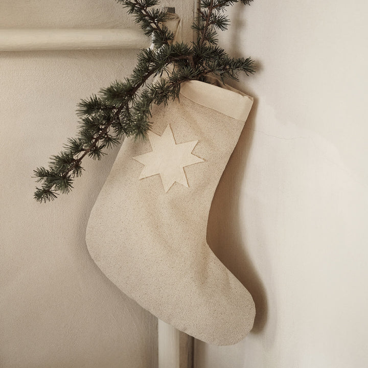 Vela Christmas Stocking - Natural
