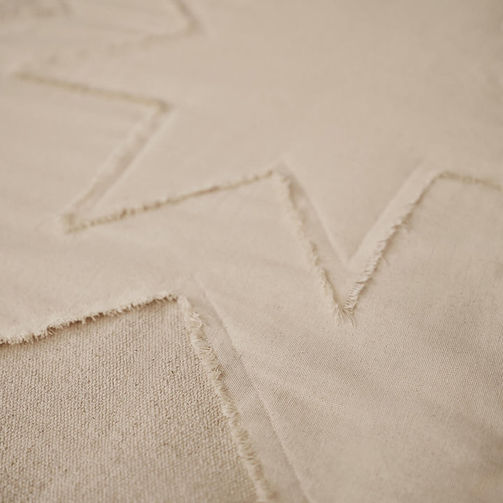 Vela Star Christmas Tree Blanket - Natural