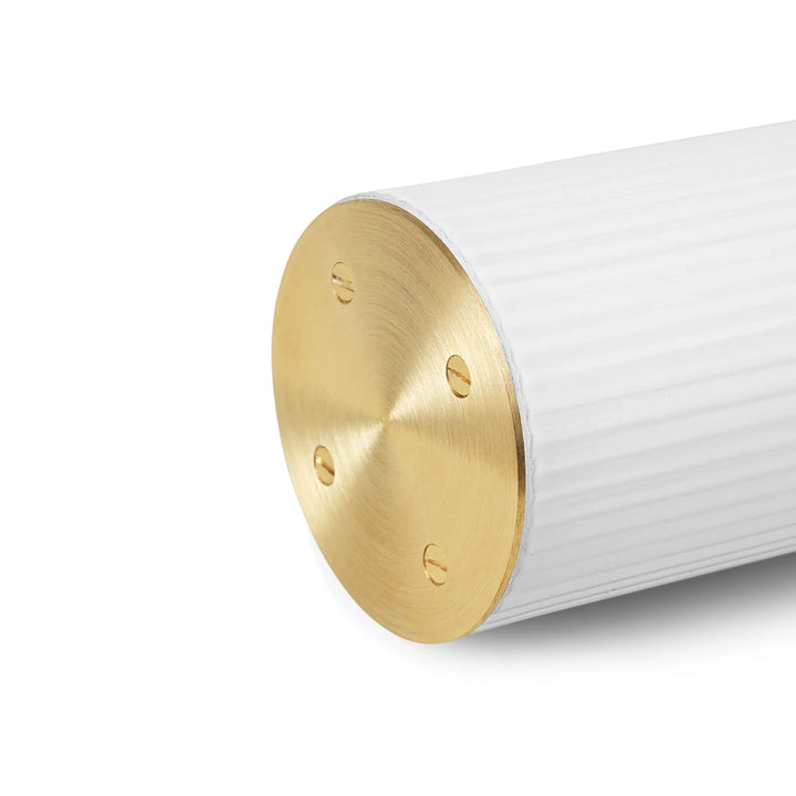 Vuelta Pendant 100 - White/Brass