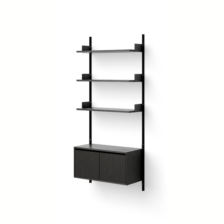 New Works Wall Shelf 1900 Cabinet Low w. Doors