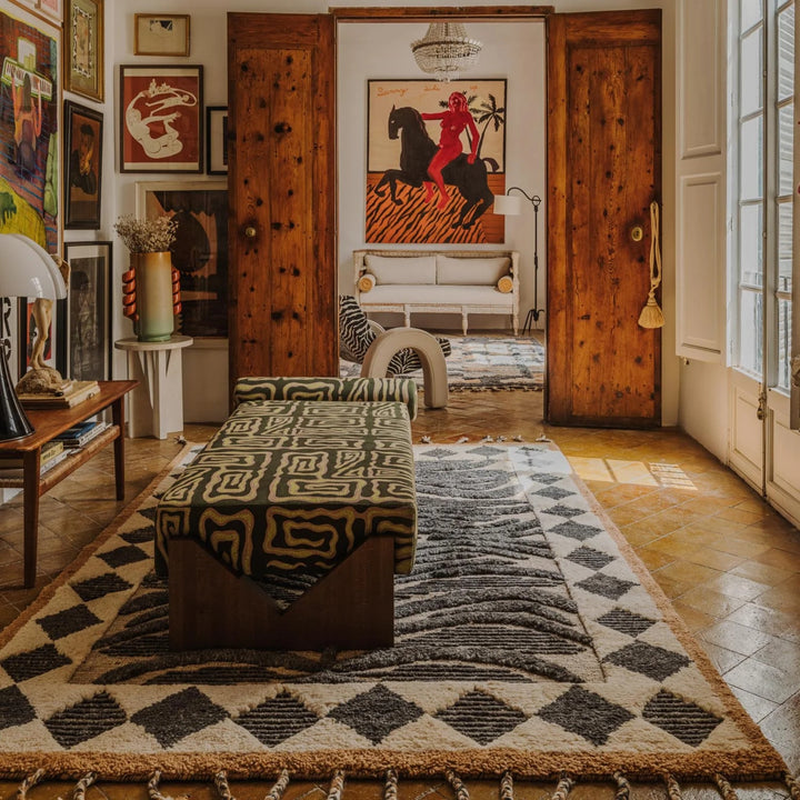 Wildcat Rug Ash Black