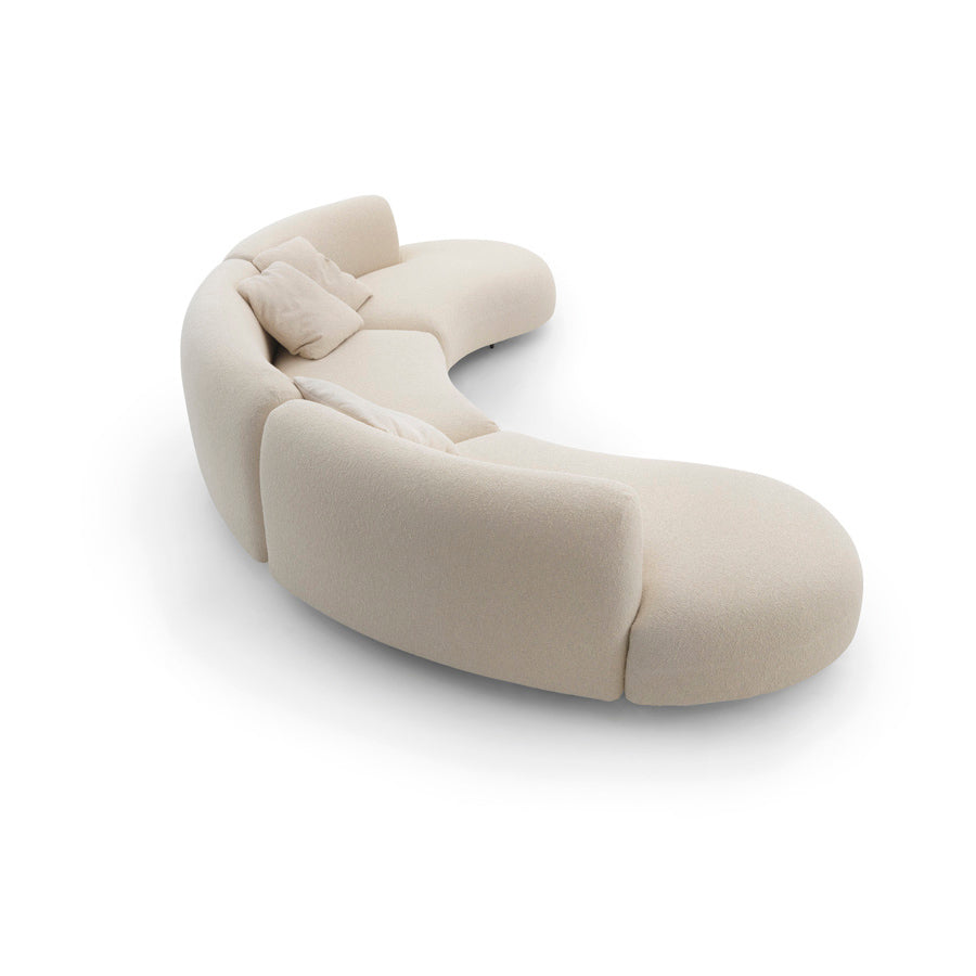 Tokio Curved Sofa Customizable | Forom