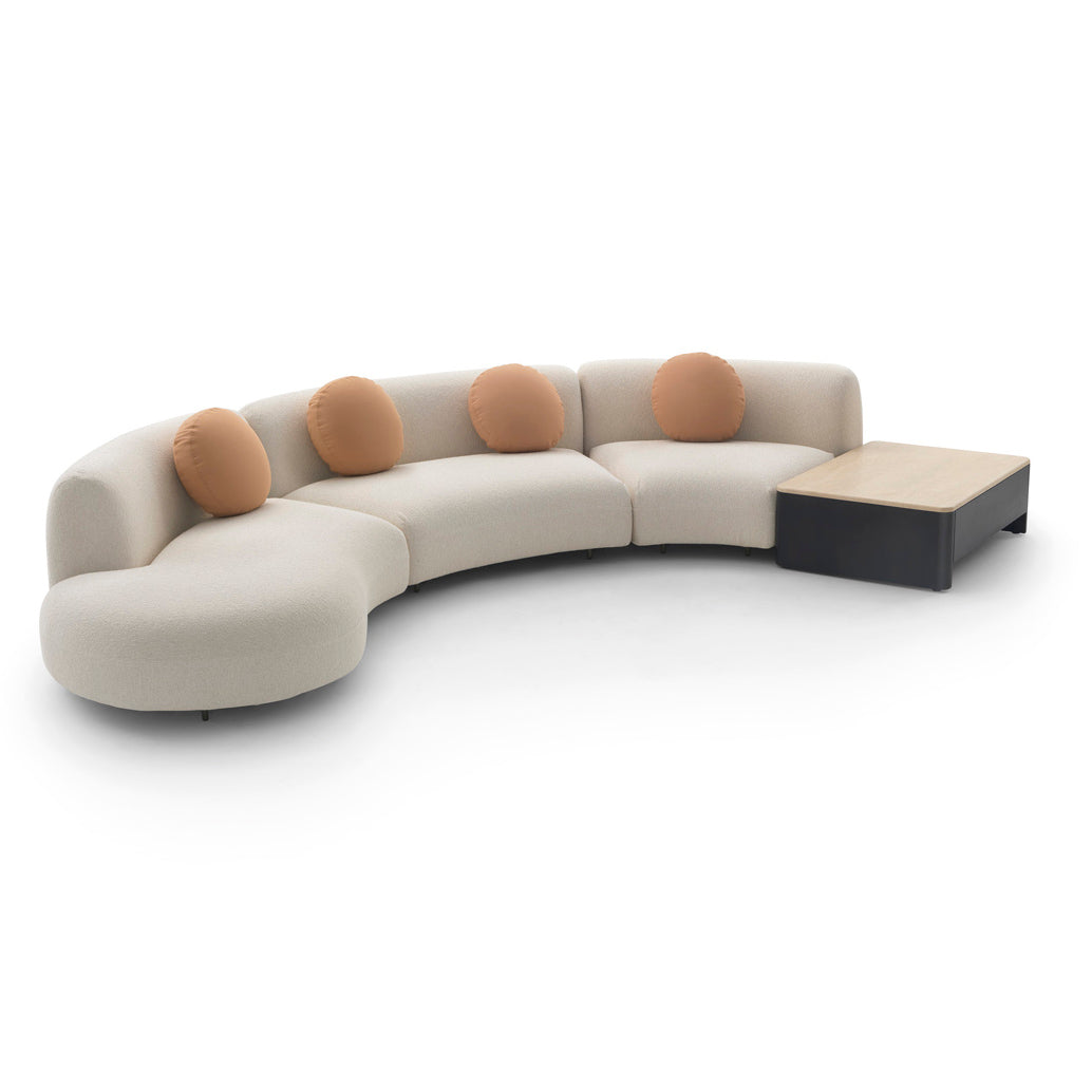 Tokio Curved Sofa Customizable | Forom