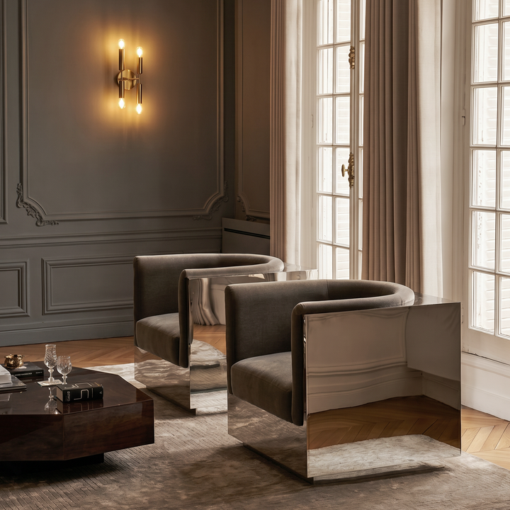 Cantera Mirrored S/S Lounge Chair