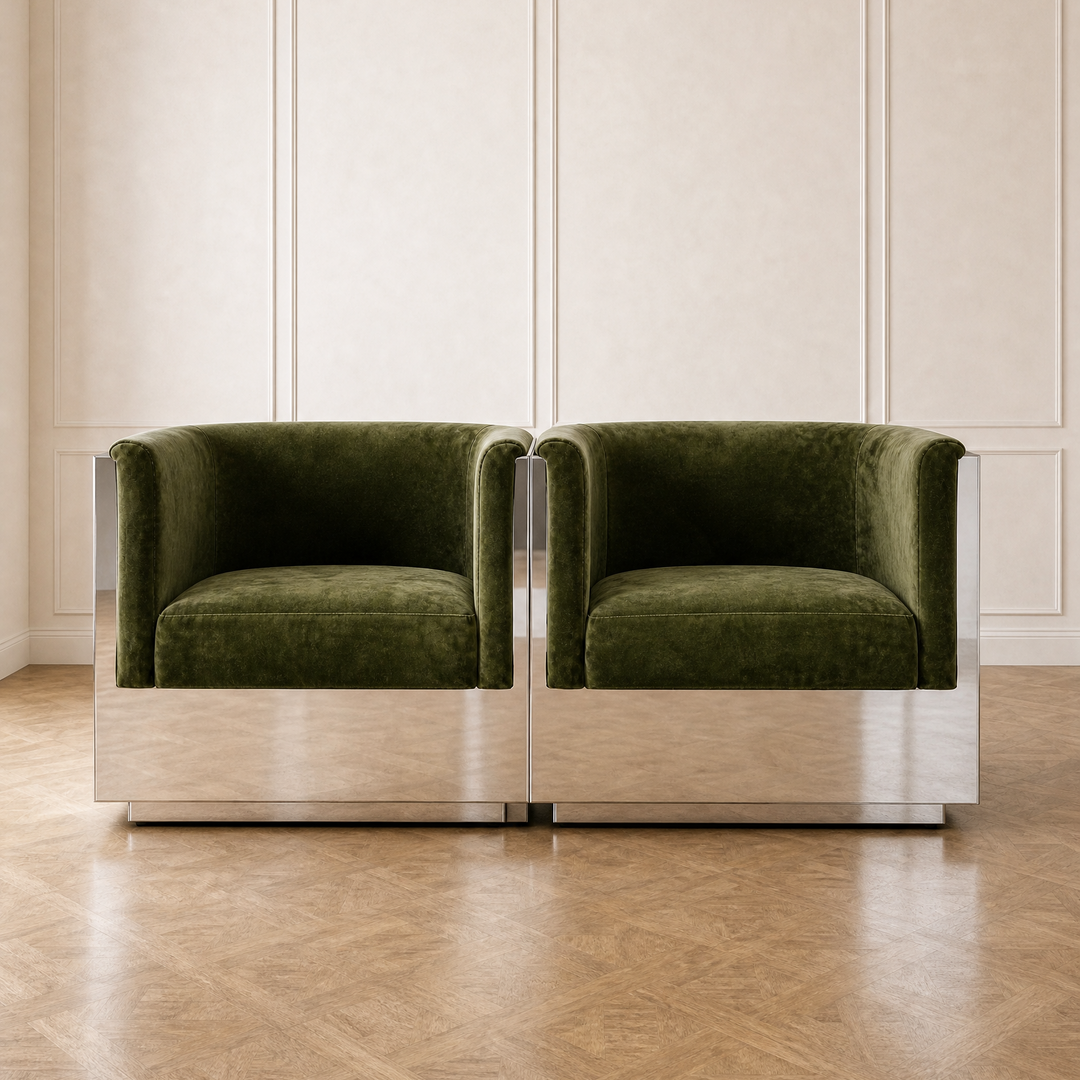 Cantera Mirrored S/S Lounge Chair