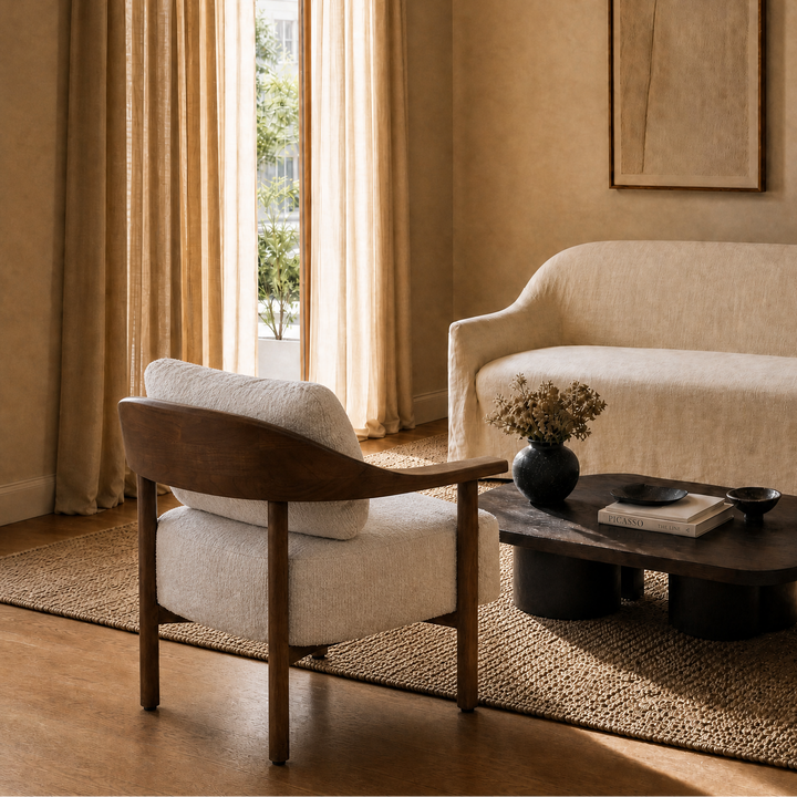 Celia Full Wood Armchair
