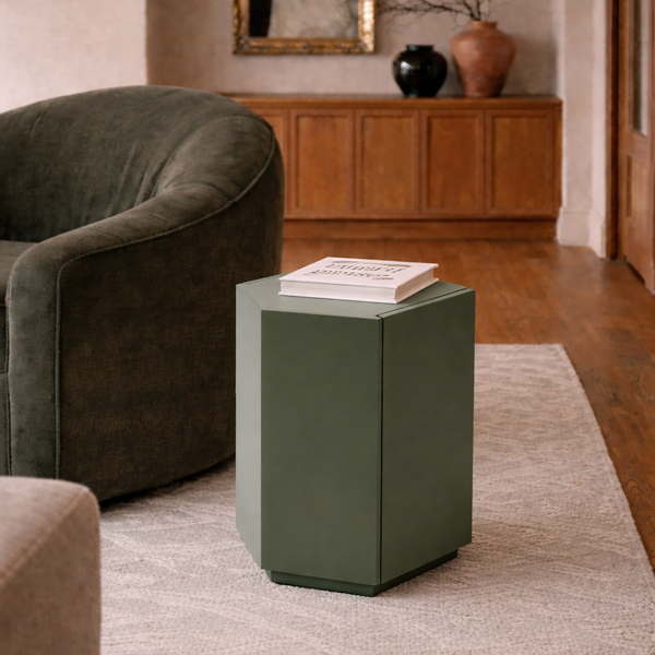 Eliza Side Table - Deep Lichen Green