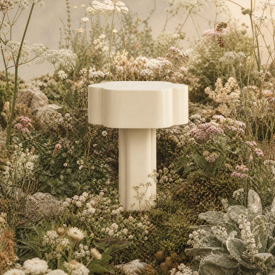 Elyse Portable Lamp - Off White