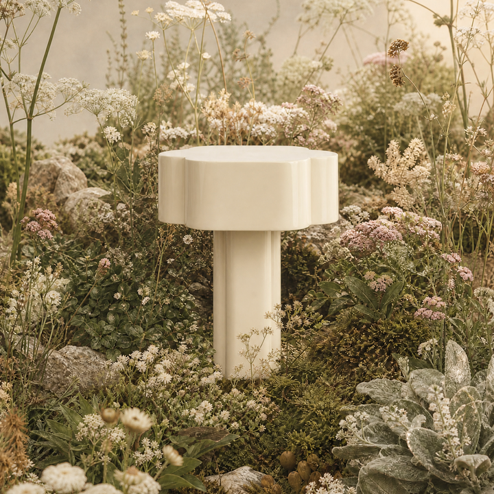 Elyse Portable Lamp - Off White