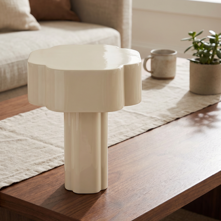 Elyse Portable Lamp - Off White